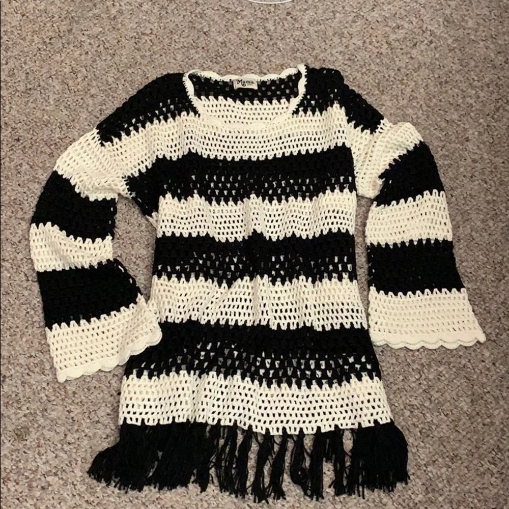 Show Me Your Mumu Paula Fringe Pullover